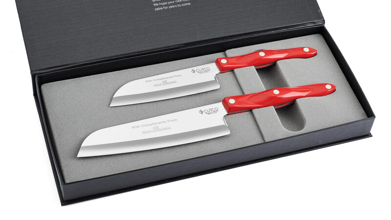 2 Products 2-Pc. Santoku Set Product in Deluxe Gift Box